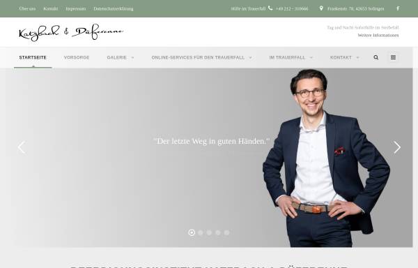 Katzbach & Dueferenne KG, Bestattungsinstitut